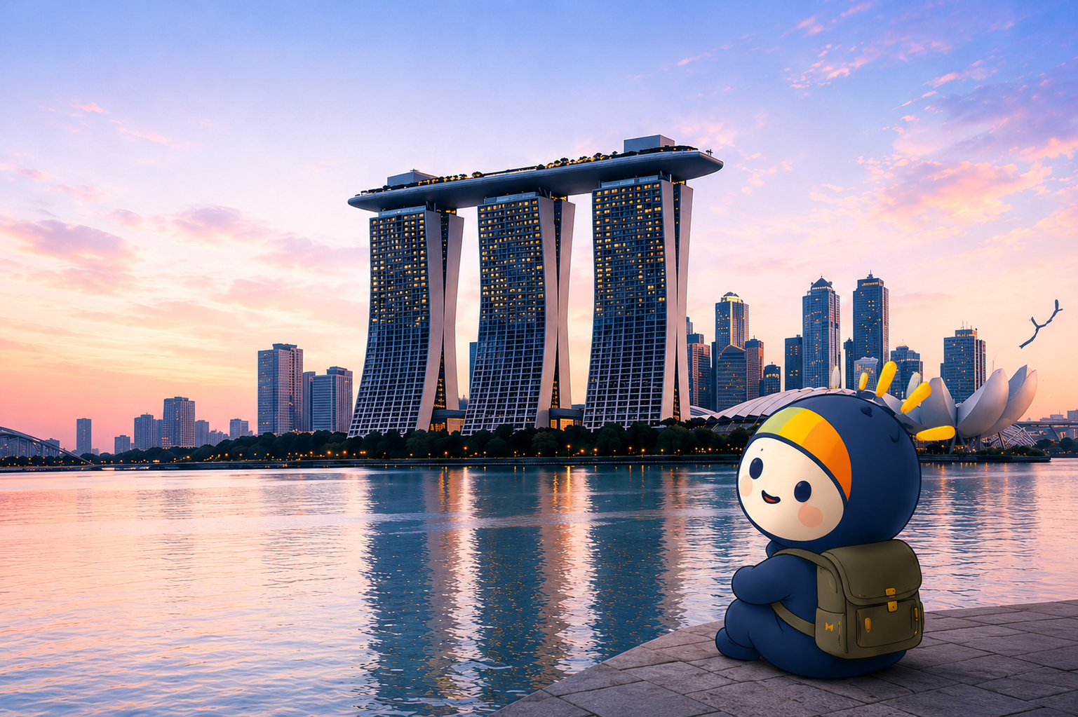 Singapore sunny view